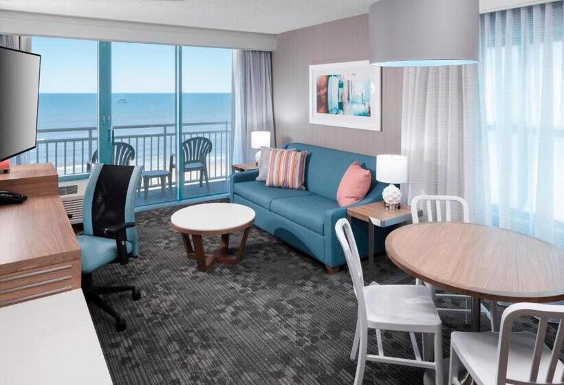 سوئیت با تخت بزرگ, Courtyard Virginia Beach Oceanfront/south