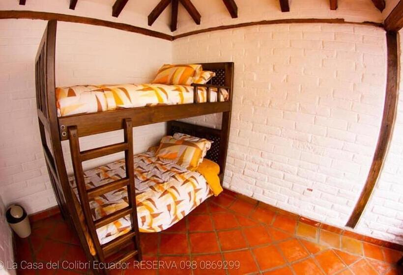 חדר סטנדרט שתי מיטות זוגיות, La Casa Del Colibri Ecuador