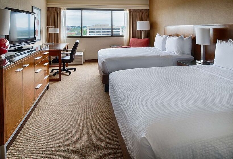 اتاق استاندارد با 2 تخت دوبل, Doubletree By Hilton  Spokane City Center