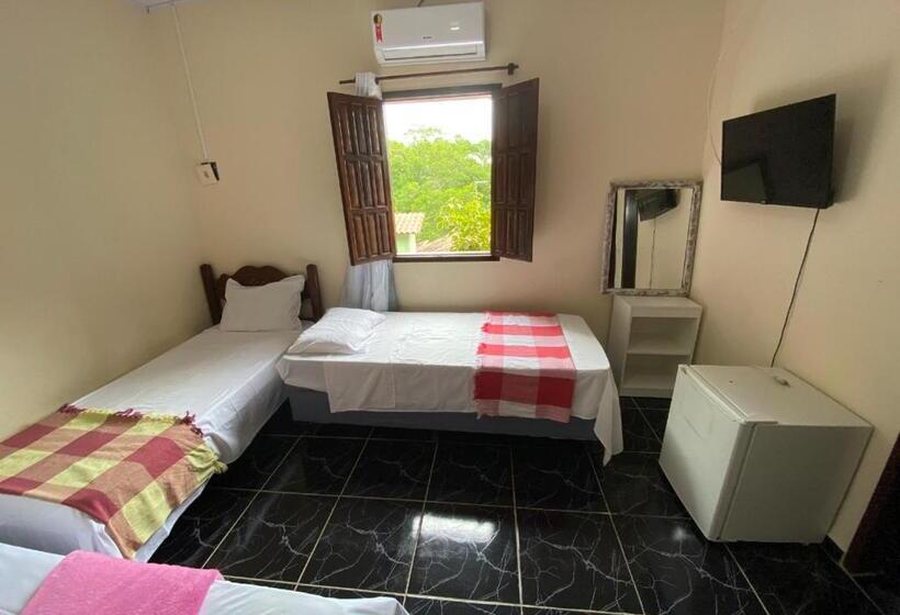 اتاق استاندارد چهار تخته, Pousada Alto Da Praia