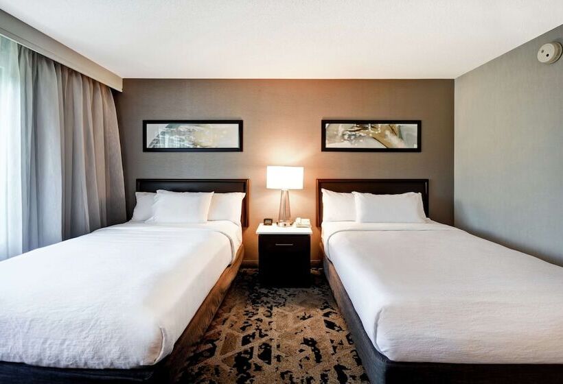 اتاق استاندارد با 2 تخت دوبل, Embassy Suites By Hilton Raleigh Durham Research Triangle