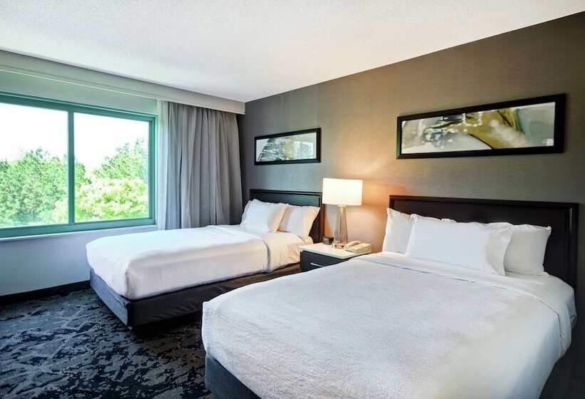 اتاق استاندارد با 2 تخت دوبل, Embassy Suites By Hilton Raleigh Durham Research Triangle
