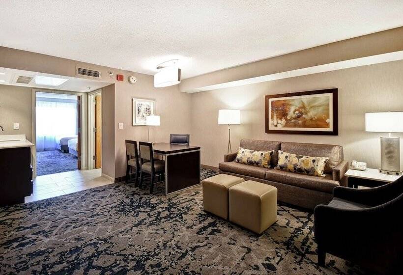 اتاق استاندارد با 2 تخت دوبل, Embassy Suites By Hilton Raleigh Durham Research Triangle