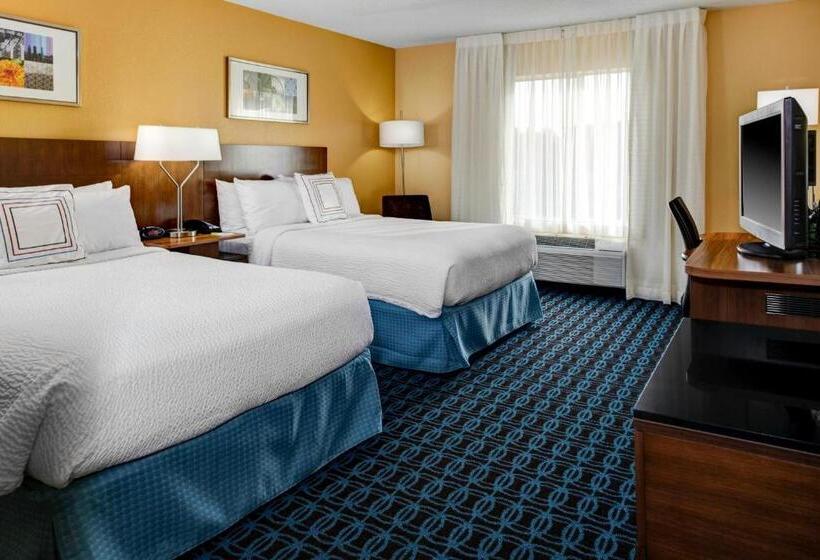 Номер Стандарт 2 Двуспальные Кровати, Fairfield Inn And Suites By Marriott Atlanta Suwanee