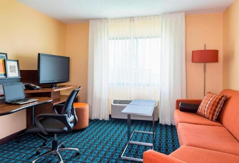 Студия Стандарт Двуспальная Кровать, Fairfield Inn & Suites Springfield