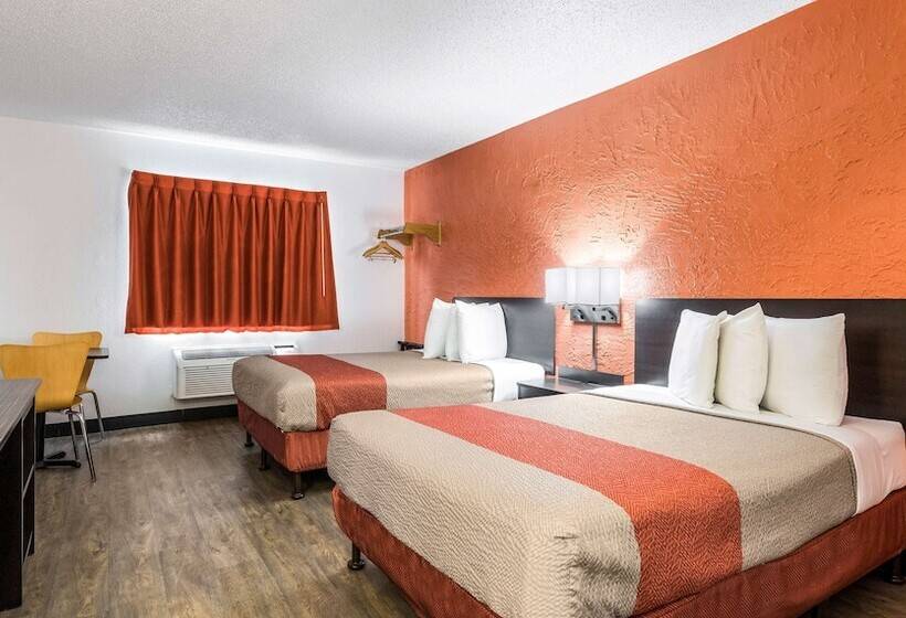 Номер Стандарт 2 Двуспальные Кровати, Motel 6elk Grove Village, Il