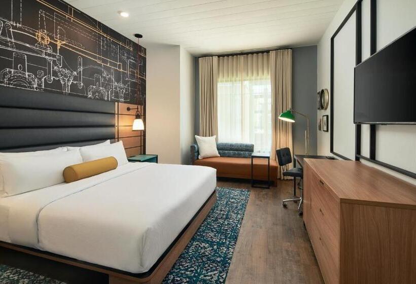 带大床的标准间, Indigo Tallahassee   Collegetown, An Ihg
