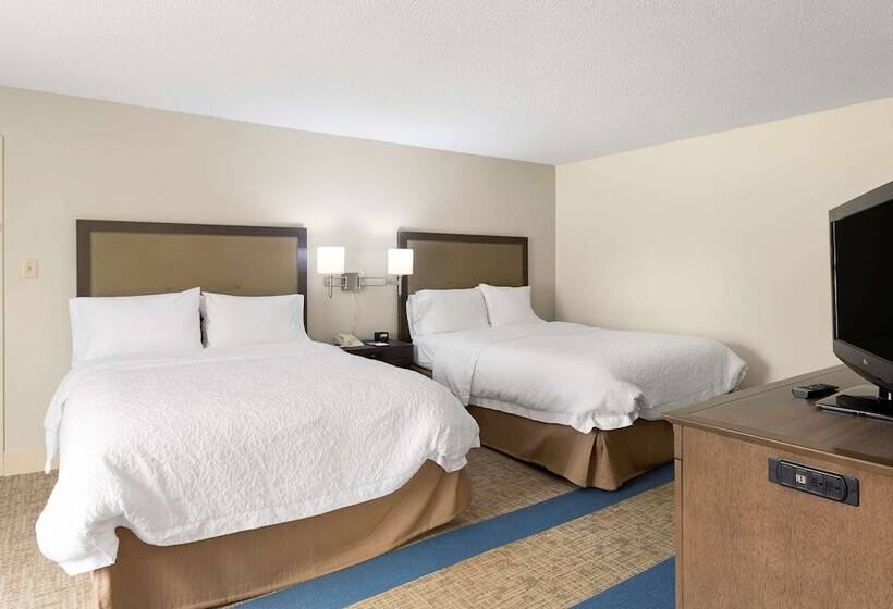 스탠다드 룸 퀸사이즈 침대, Hampton Inn Helen
