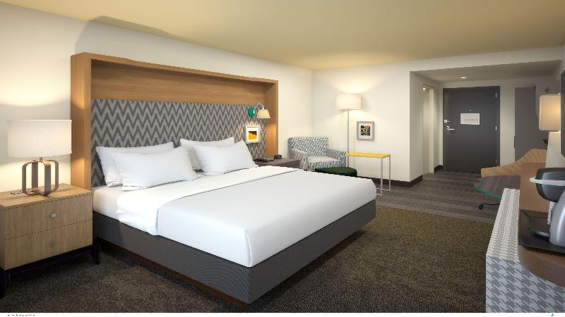 带大床的标准间, Holiday Inn Indianapolis Airport Area N By Ihg