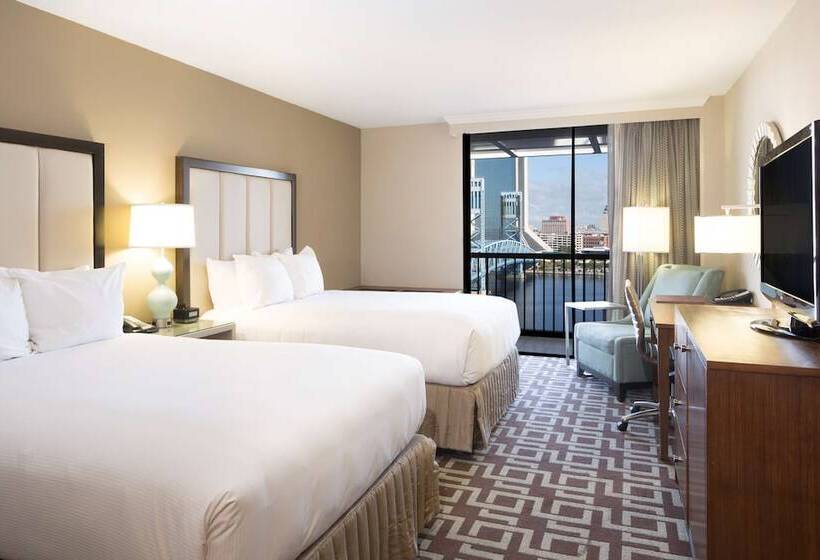 Pokój Standard 2 Łóżka Małżeńskie, Doubletree By Hilton Hotel Jacksonville Riverfront
