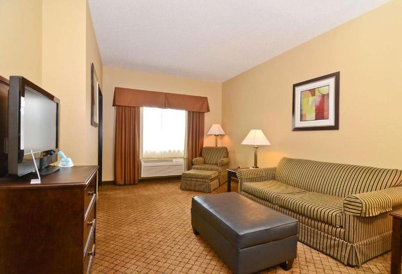 带大床的套房, Best Western Macomb Inn