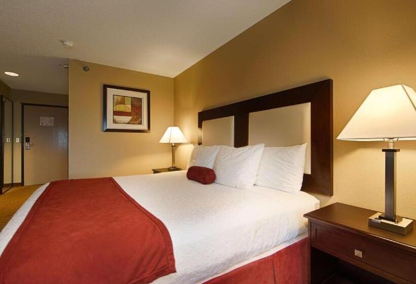 带大床的标准间, Best Western Macomb Inn