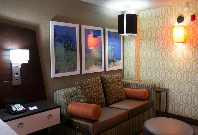 带大床的标准间, Holiday Inn Express Atlanta Galleria Ballpark Area, An Ihg