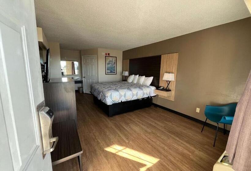 غرفة قياسية سرير كينج لذوى الإحتياجات الخاصة, Motel 6 Georgetown, Sc Marina