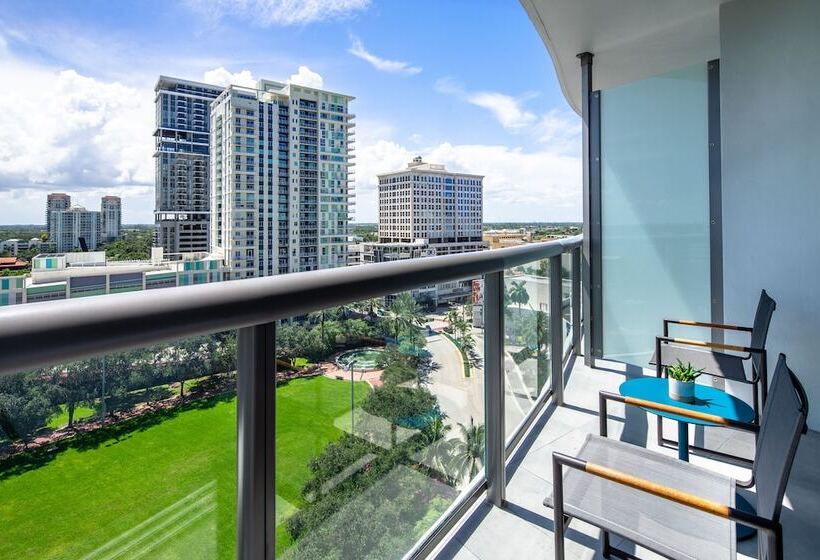 ２ダブルベッドのスタンダードルーム, Hyatt Centric Las Olas Fort Lauderdale