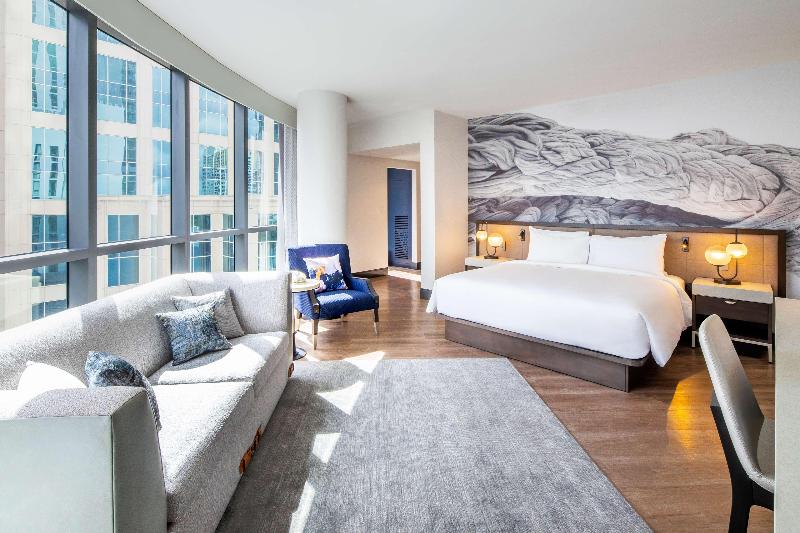 キングサイズベッドのデラックスルーム, Hyatt Centric Las Olas Fort Lauderdale