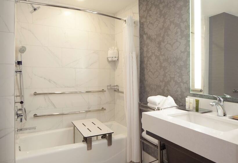身障者適用ダブルベッド付きスタンダードルーム, Hilton Atlanta/marietta Hotel & Conference Center