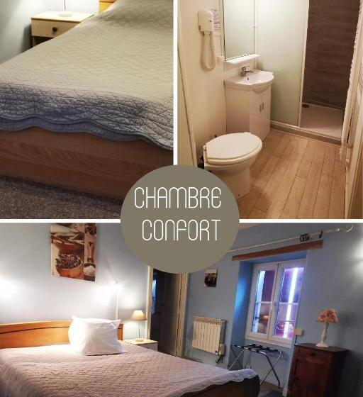 Номер Deluxe, Logis Hôtel & Restaurant Le Saint Savinien