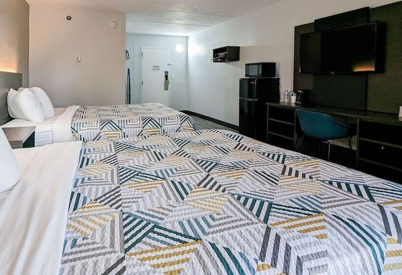 장애인을 위한 스탠다드 룸, Motel 6danvers, Ma  Boston North