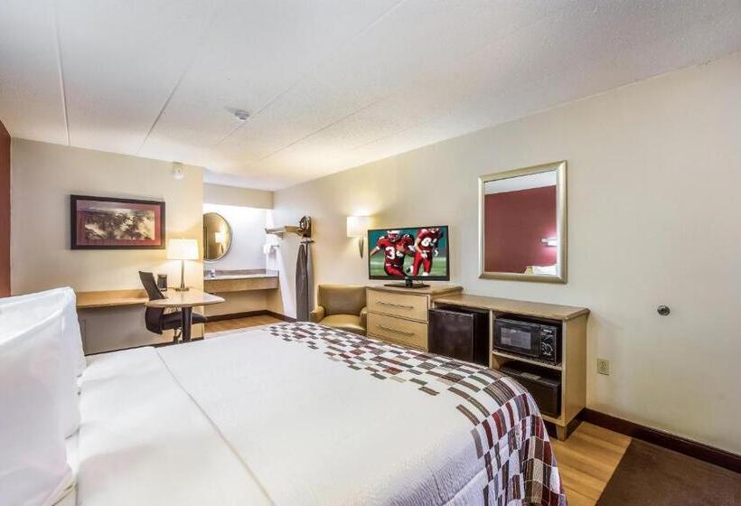 Номер Superior Кровать Кинг, Red Roof Inn Detroit  Plymouth/ Canton