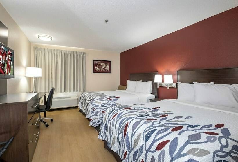 Номер Стандарт 2 Двуспальные Кровати, Red Roof Inn Raleigh Southwest  Cary