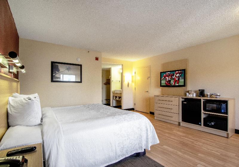 Superior Kamer met Kingsize Bed, Red Roof Inn Plus+ West Palm Beach