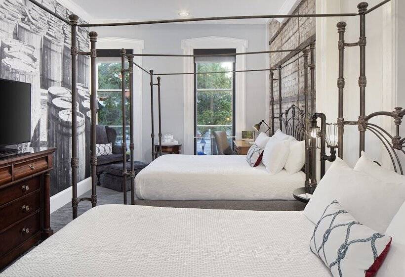 Quarto Estandar 2 Camas Casal, River Street Inn