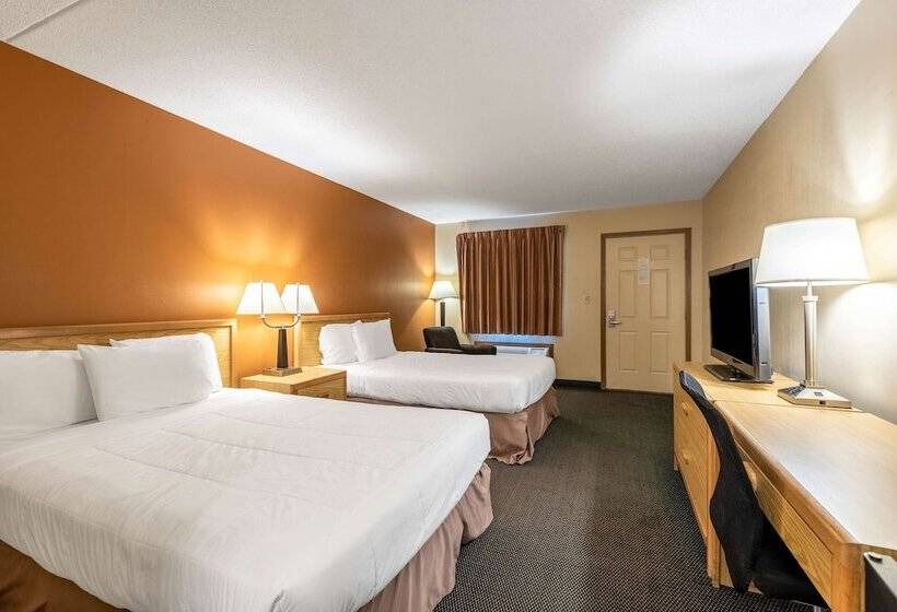 Номер Стандарт 2 Двуспальные Кровати, Americas Best Value Inn St. Marys