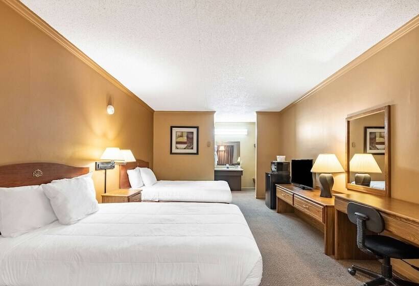 Номер Стандарт 2 Двуспальные Кровати, Americas Best Value Inn St. Marys