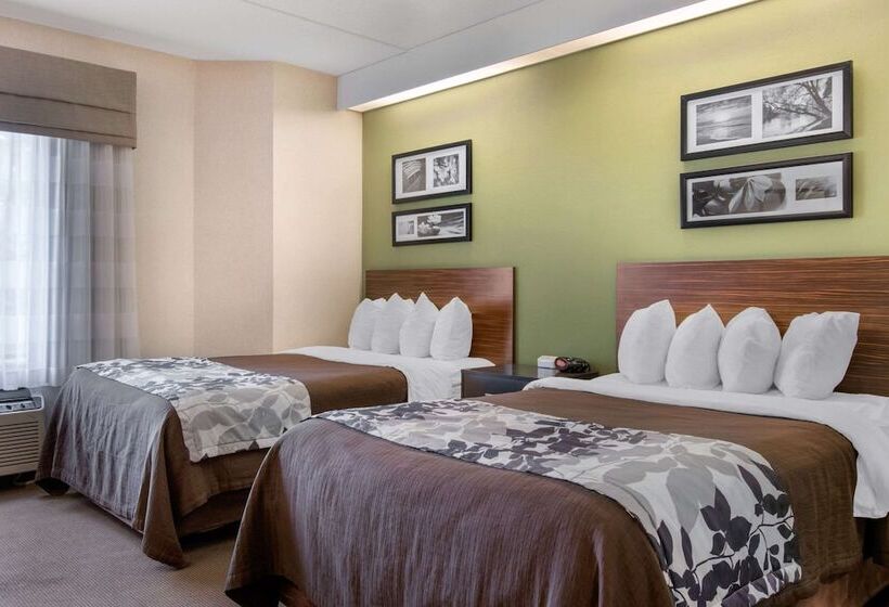 Номер Стандарт 2 Двуспальные Кровати, Sleep Inn Carlisle South