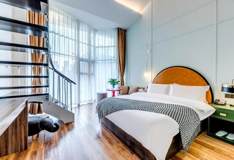 سوییت دوبلکس, Happy Dragon City Culture Hotel Tianjin Draum Tower & Dayuecheng Shopping Mall