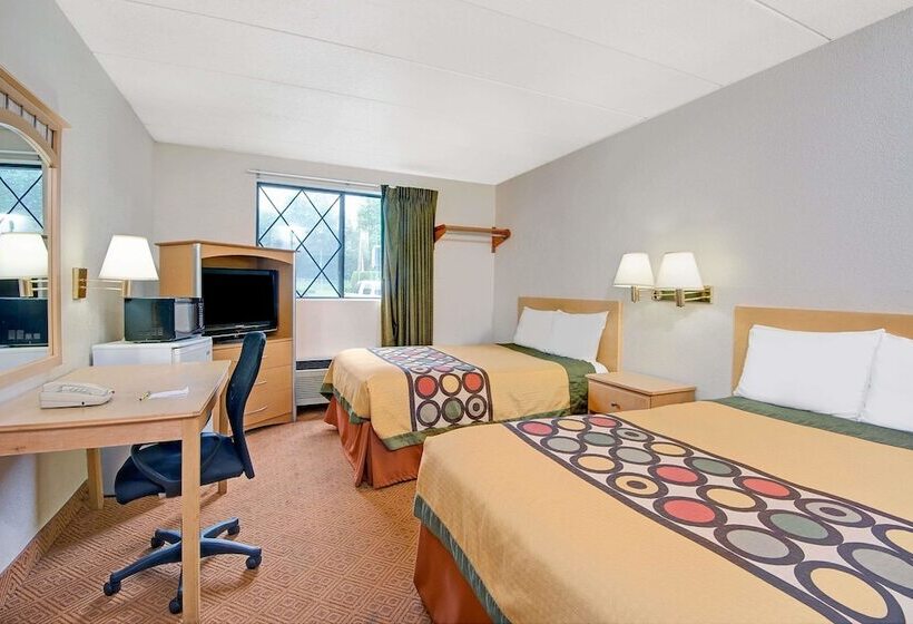 豪华房间, Super 8 By Wyndham Stamford/new York City Area