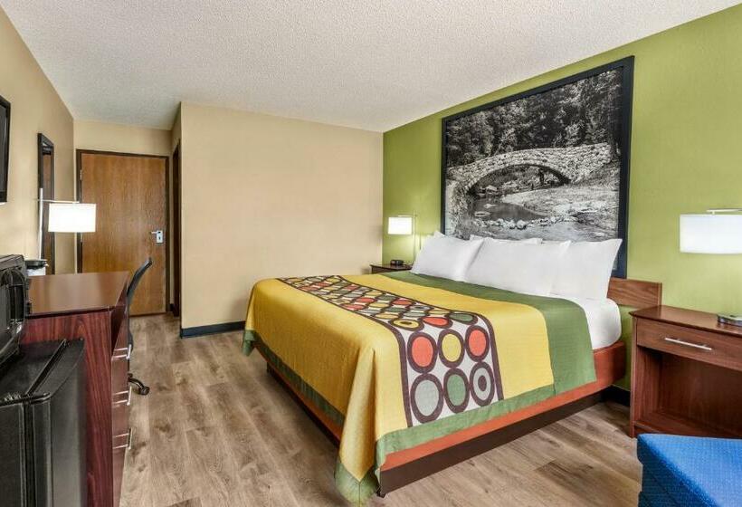 اتاق استاندارد با تخت بزرگ, Super 8 By Wyndham Ankeny/des Moines Area