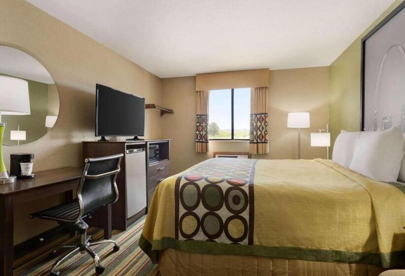 Стандартный Номер Кровать Кинг, Super 8 By Wyndham Sikeston/miner Area