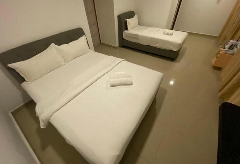 标准三人间, Shobi Hotel Johor Bahru Near Ciq Jb