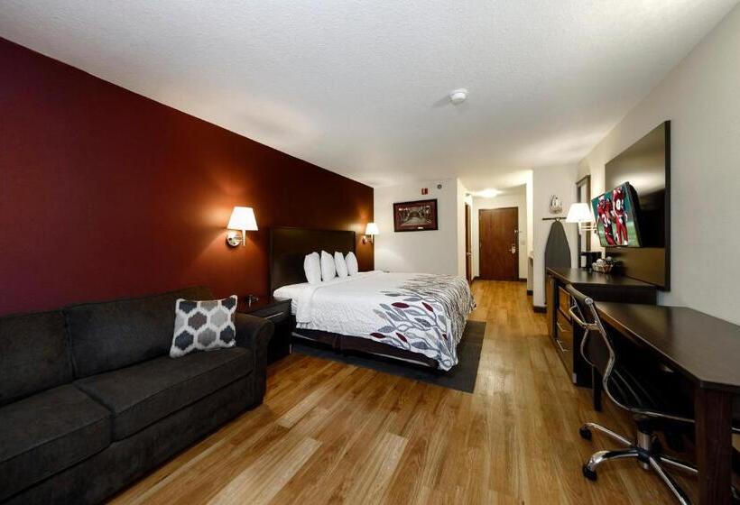 디럭스 룸 킹사이즈 침대, Red Roof Inn Osage Beach  Lake Of The Ozarks
