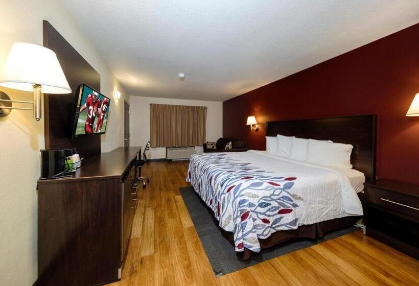 디럭스 룸 킹사이즈 침대, Red Roof Inn Osage Beach  Lake Of The Ozarks