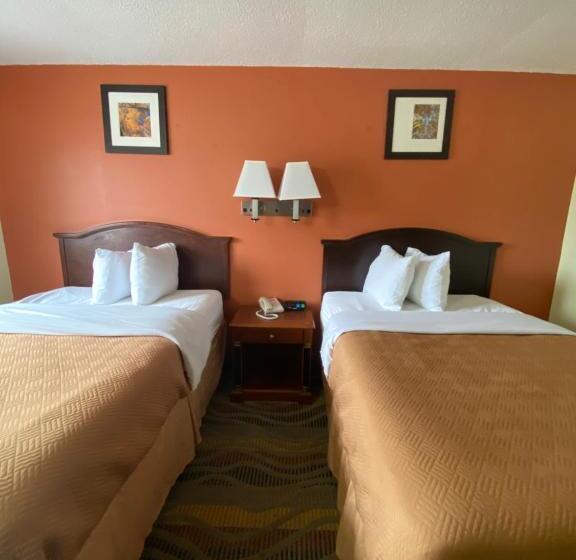 Номер Стандарт 2 Двуспальные Кровати, Travelodge By Wyndham La Porte/michigan City Area