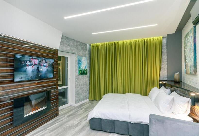 آپارتمان 1 خوابه با بالکن, Luxury Apartments Arena Guliver