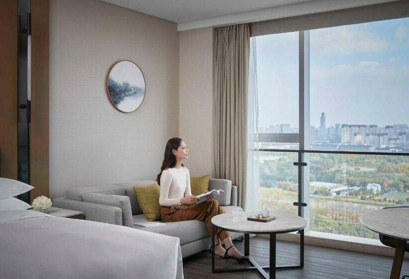 キングサイズベッドのデラックスルーム, Jiaxing Marriott