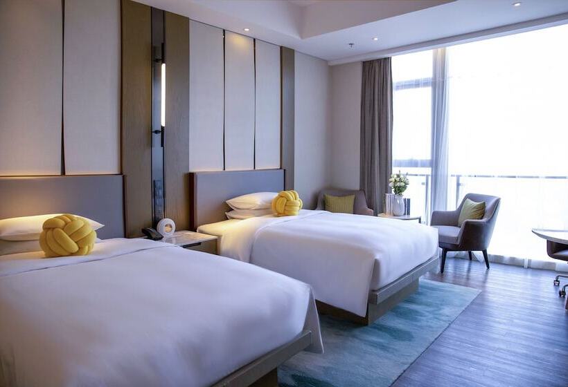 ２ダブルベッドのスタンダードルーム, Jiaxing Marriott