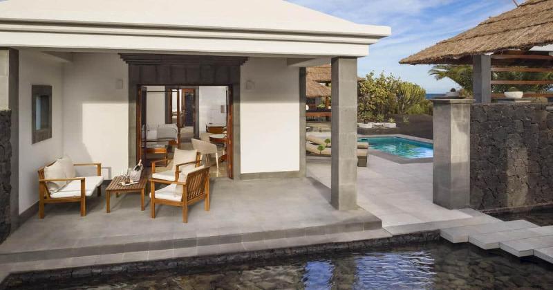 带花园景观和一个卧室的别墅, Paradisus by Meliá Salinas Lanzarote