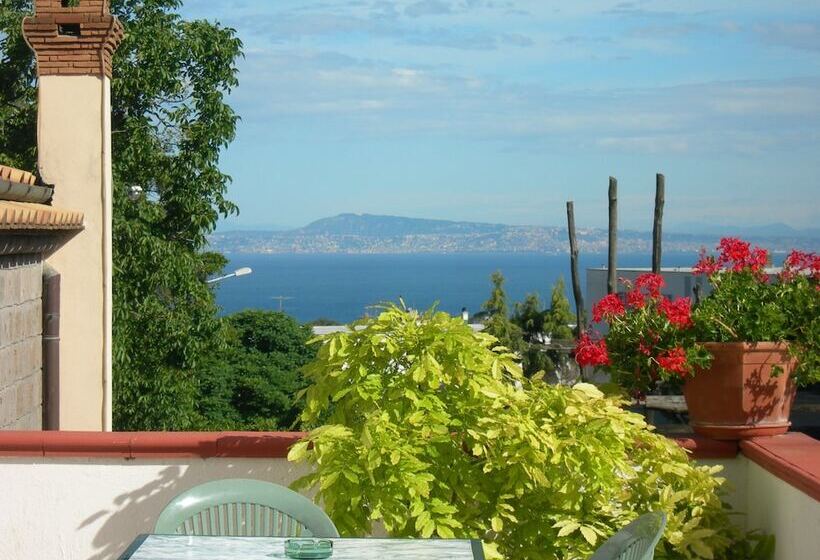 标准间带露台, Villa Maresca B&b