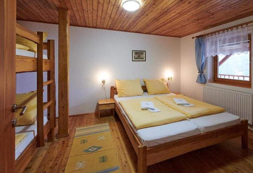 スタンダード４人部屋, Penzion U Strakatého Koně