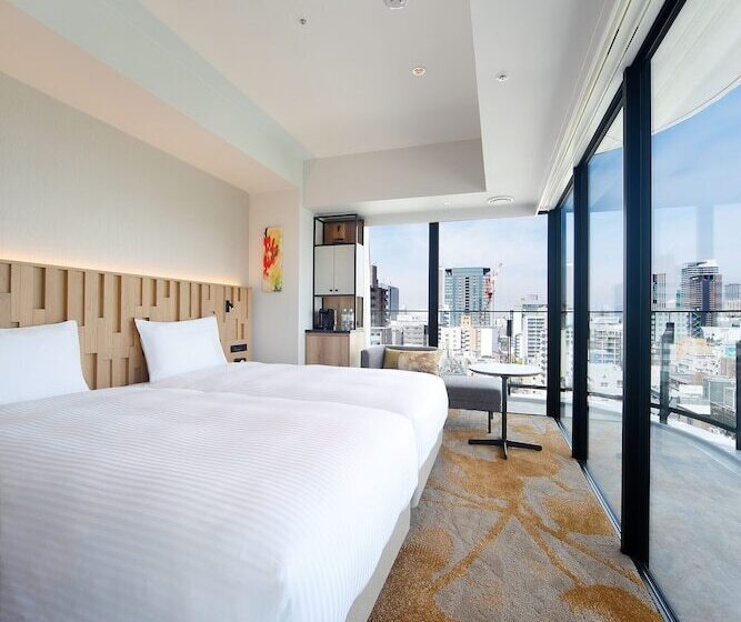 اتاق استاندارد با چشم‌انداز, Miyako City Osaka Hommachi