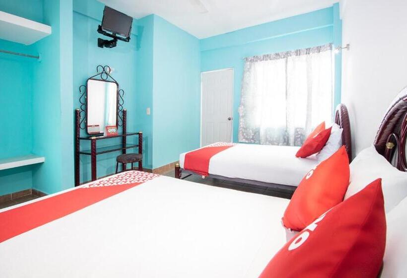Номер Стандарт, OYO Hotel Estacion,José Cardel,Parque Central Revolución