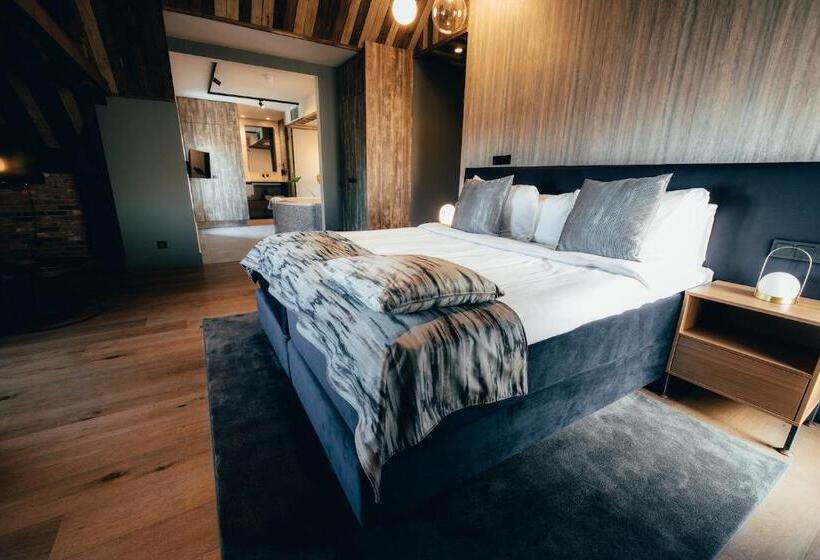 اتاق استاندارد با وان آب گرم, Cityhotel Wood