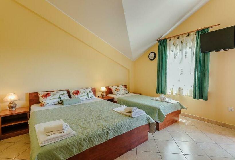 اتاق استاندارد سه تخته با بالکن, Guest House Villa živanović