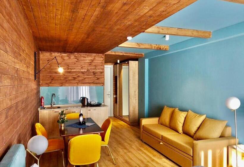 آپارتمان 1 خوابه با بالکن, Atrium New Gudauri By Gudauri Travel