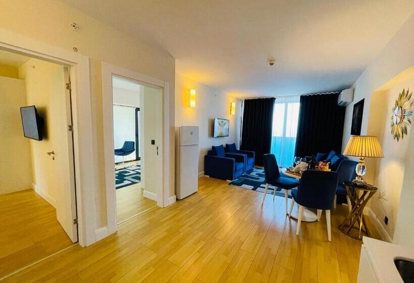 آپارتمان 1 خوابه با چشم‌انداز دریا, Seaside Vip40